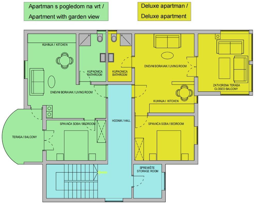Apartments Nelle بولا المظهر الخارجي الصورة